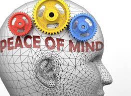 Peace of Mind and Human Mind - Pictured As Word Peace of Mind Inside a Head  To Symbolize Relation between Peace of Mind and the Stock Illustration -  Illustration of idea, mind: 172328461